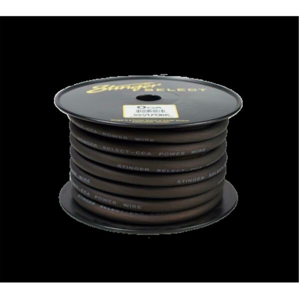 Stinger 50 ft. Vl Matte Black Power Wire SSVLP0BK